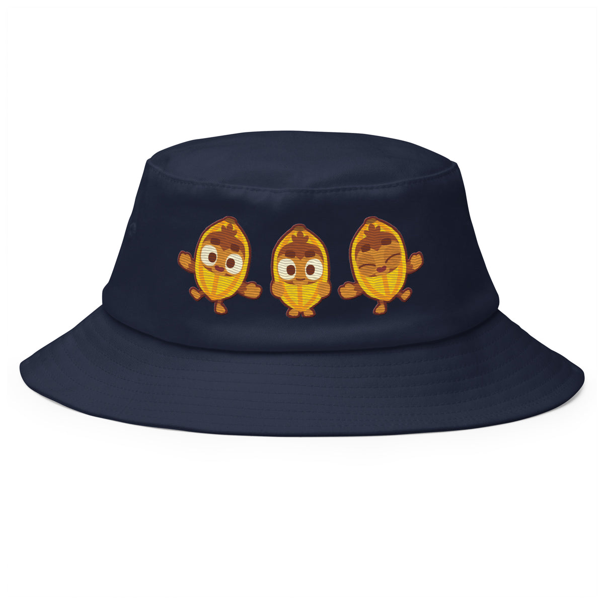 Bucket hat katoen blauw - Festival Supply Bucket hat katoen blauw - Festival Supply
