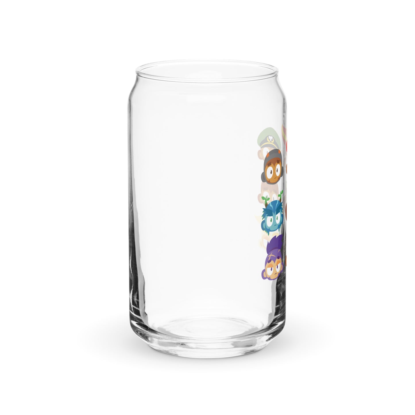 Hero Heads Glass (Can Shaped)