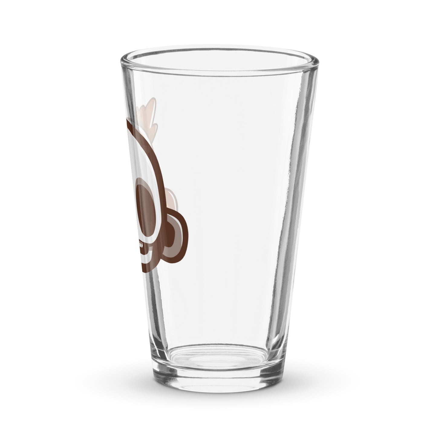 Monkey Skull Shaker Pint Glass