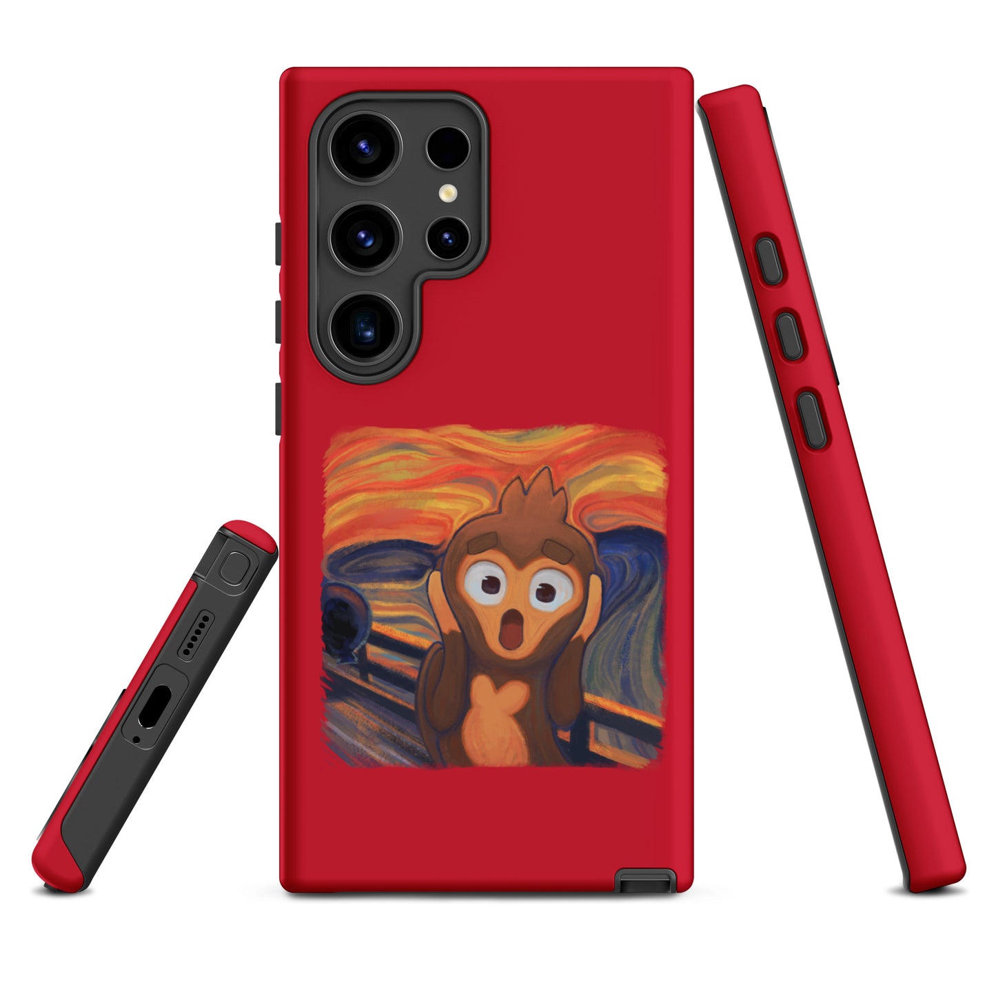 Screaming Monkey Samsung® Case (Tough)