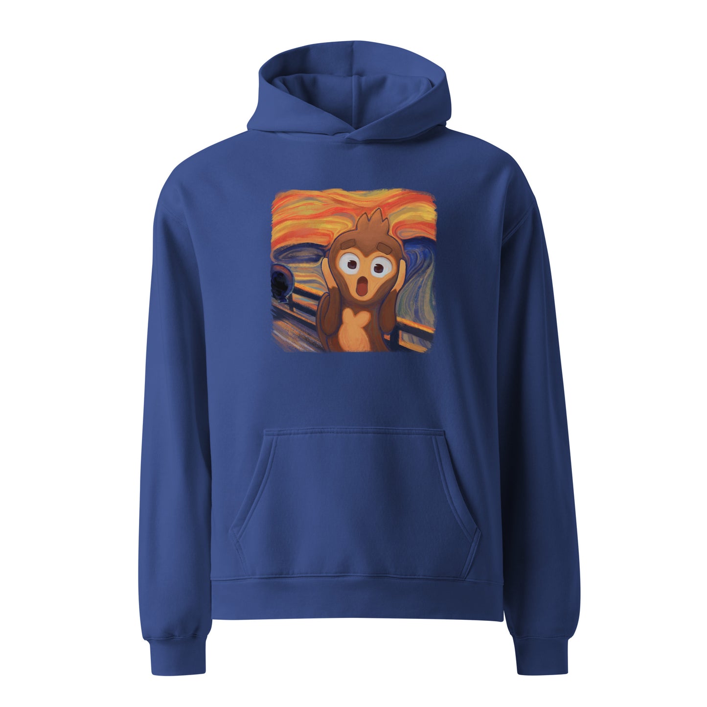 Screaming Monkey Premium Oversized Hoodie (Unisex)
