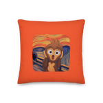 Screaming Monkey Premium Pillow