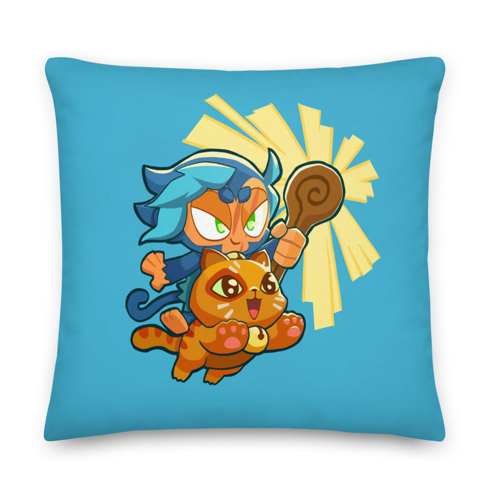 Ezili Smudge Cat Premium Pillow