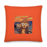 Screaming Monkey Premium Pillow