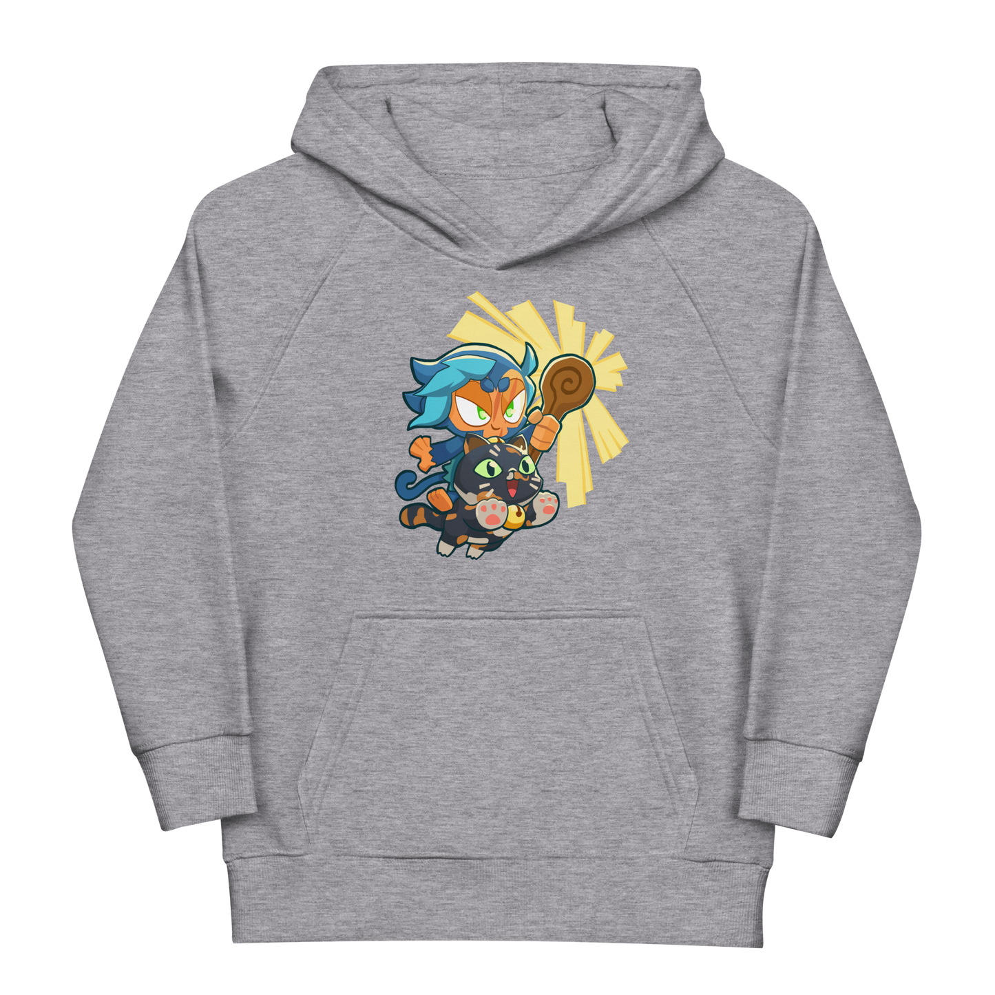 Ezili Smudge Cat Eco Hoodie (Kids/Youth)