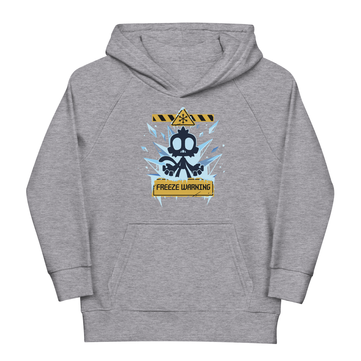 Freeze Warning Eco Hoodie (Kids/Youth)