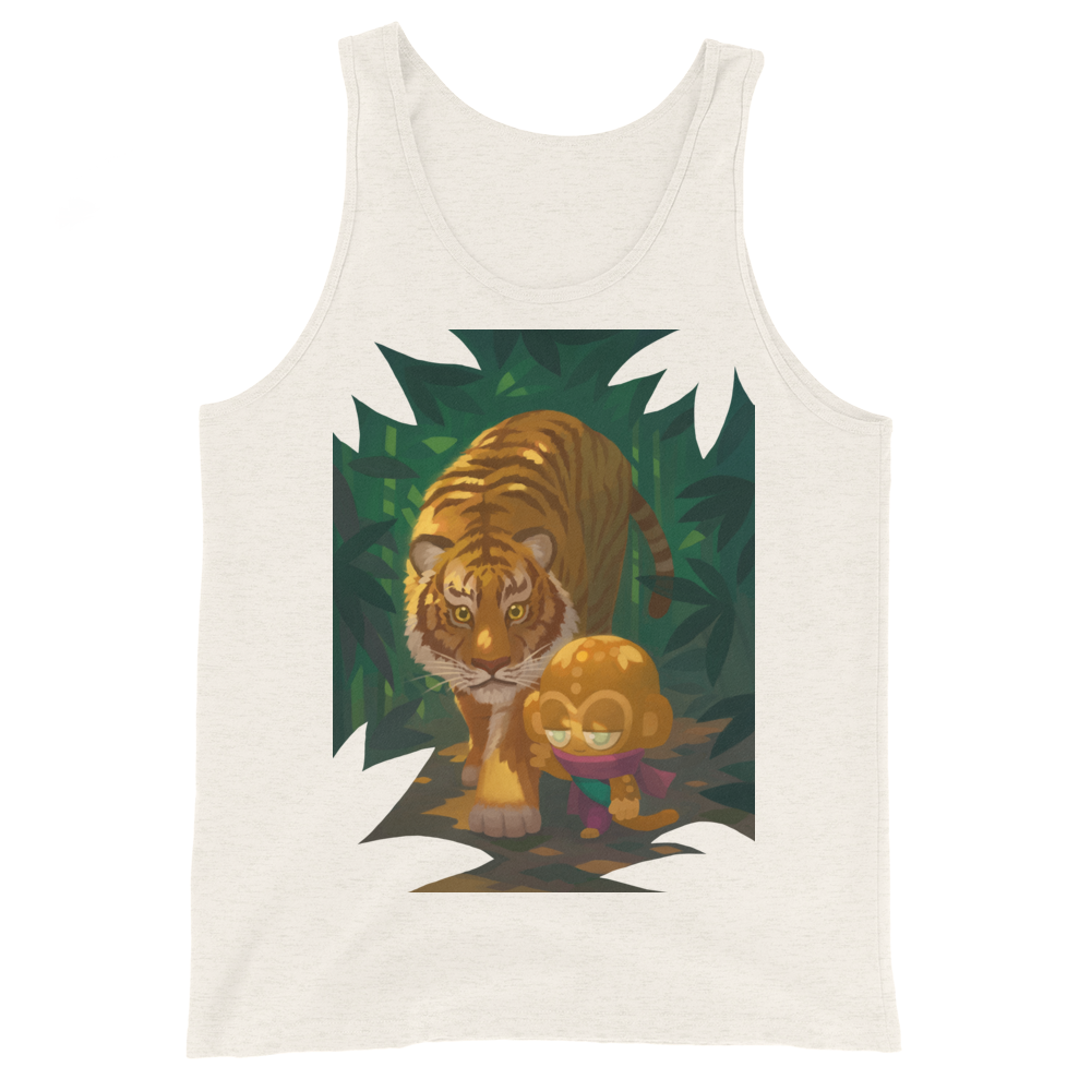 Tiger And Psi Tank Top (Unisex)