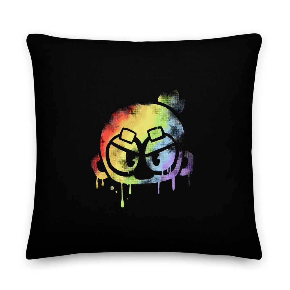 Monkey Graffiti Premium Pillow
