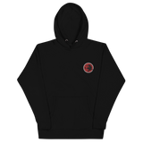 Embroidered Ninja Kiwi Logo Hoodie (Unisex)