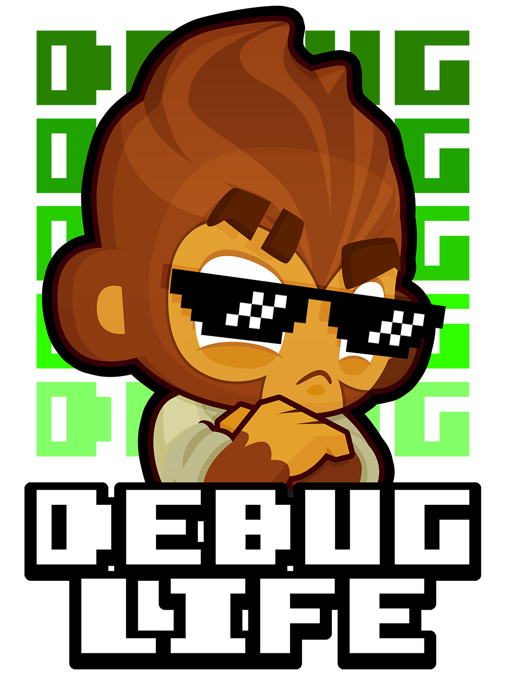 Debug Life – Ninja Kiwi Merch