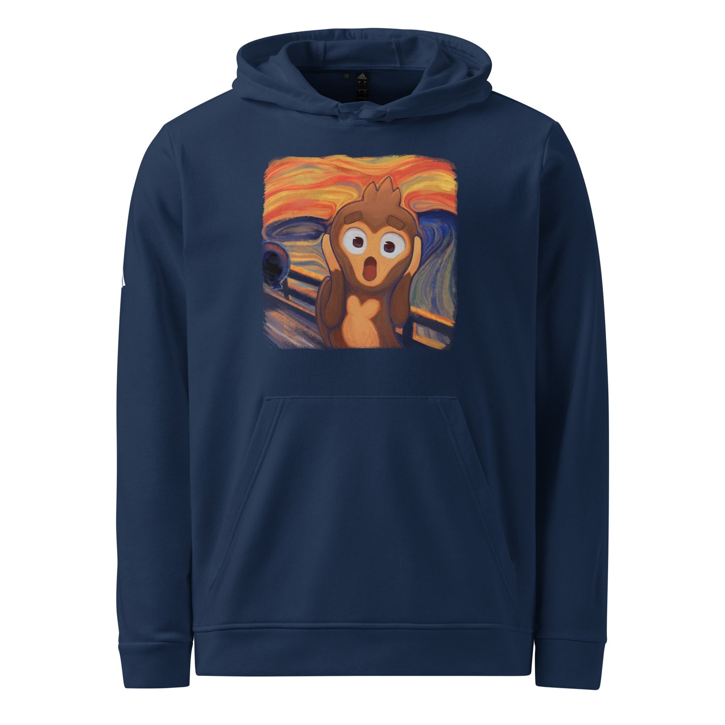 Screaming Monkey Premium Fleece Hoodie - Adidas (Unisex)