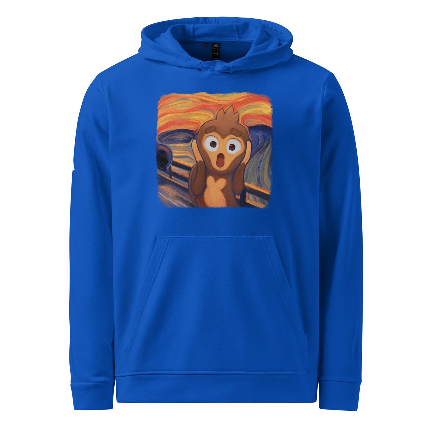 Screaming Monkey Premium Fleece Hoodie - Adidas (Unisex)