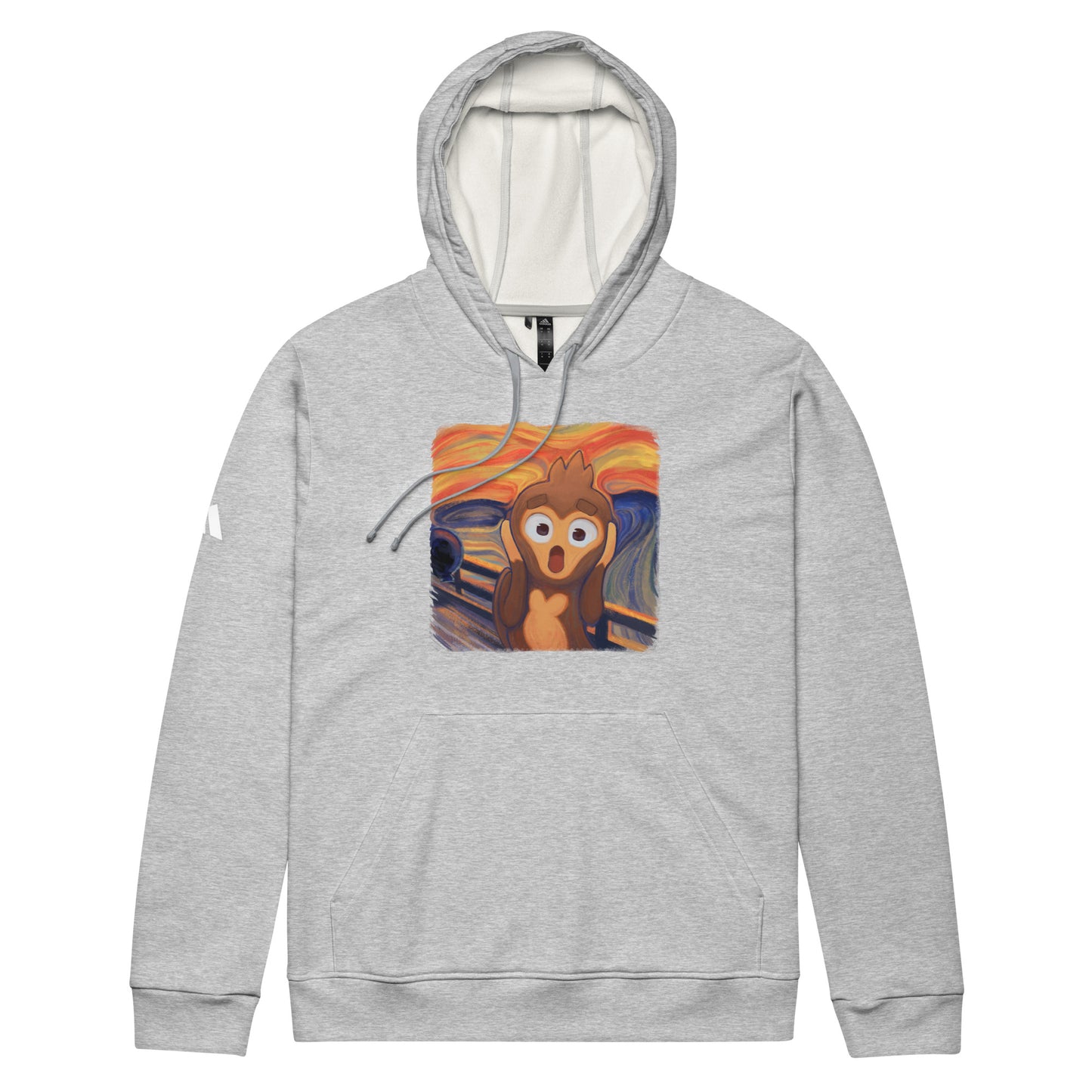 Screaming Monkey Premium Fleece Hoodie - Adidas (Unisex)