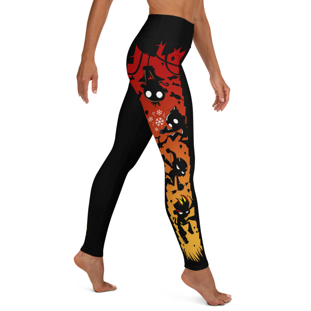 Monkey Ambush Yoga Leggings (Women's)