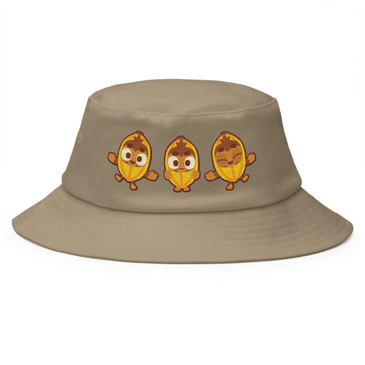 Banana Monkey Bucket Hat (Flexifit)