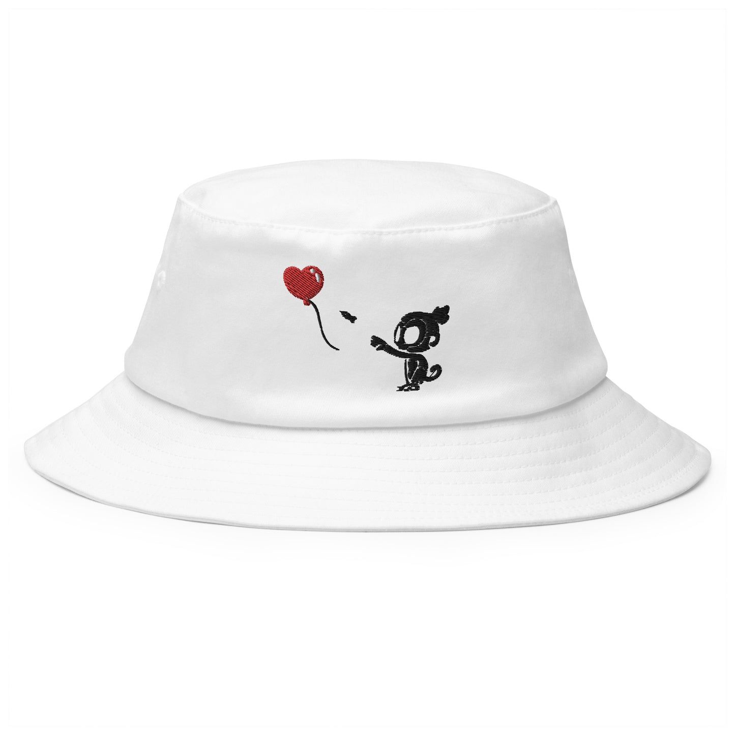 Monkey With Bloon Bucket Hat