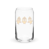 Banana Monkey Glass (Can Shaped)