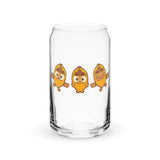 Banana Monkey Glass (Can Shaped)