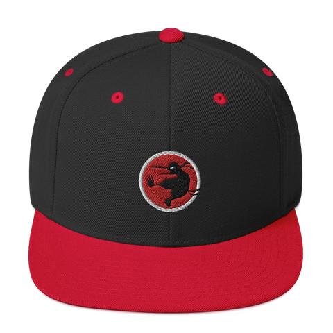 Ninja Kiwi Logo Snapback Cap (Embroidery)