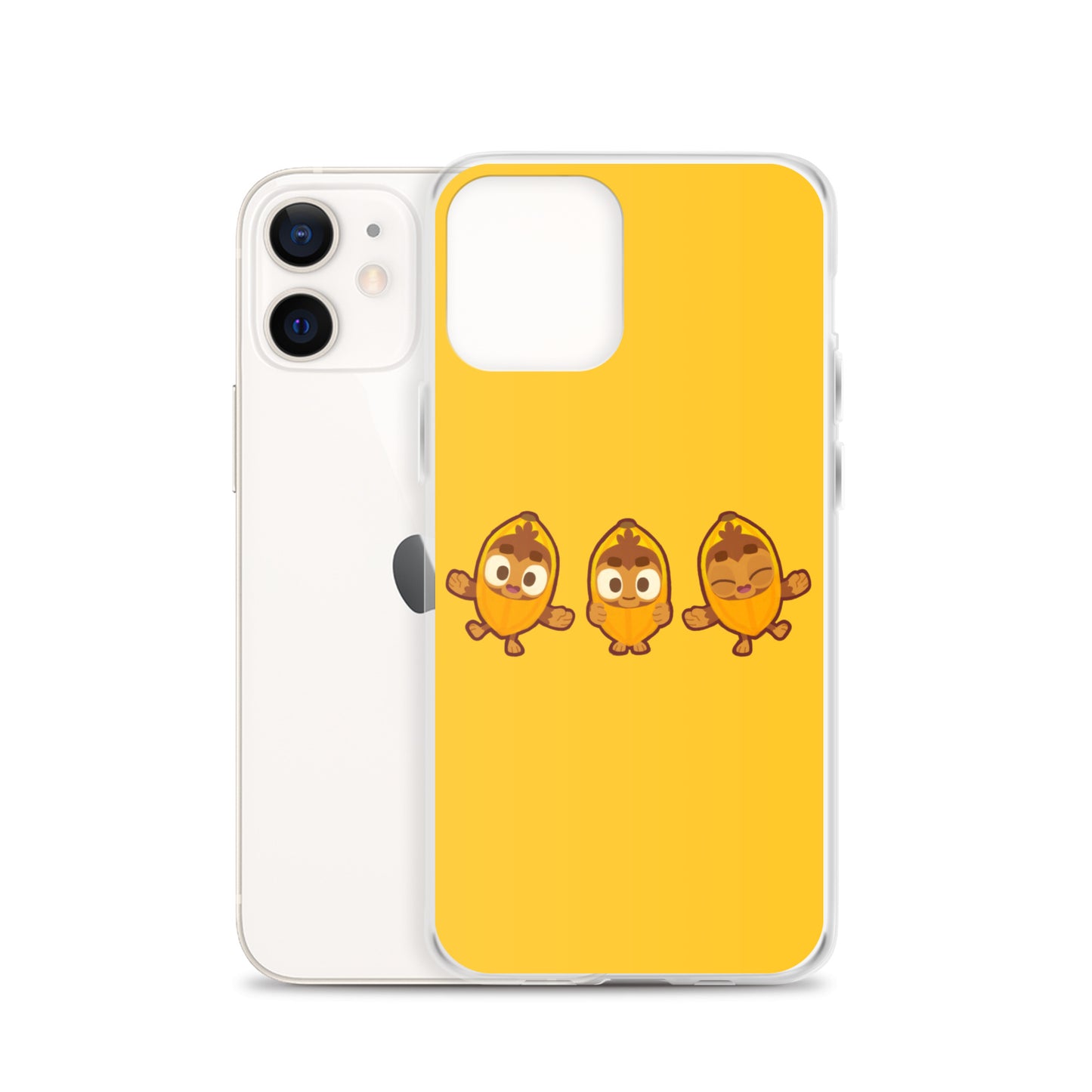 Banana Monkey iPhone Case