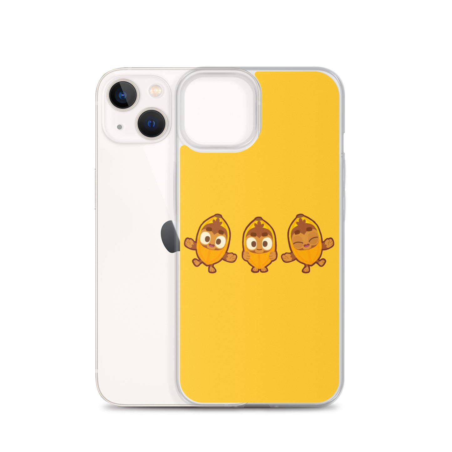 Banana Monkey iPhone Case