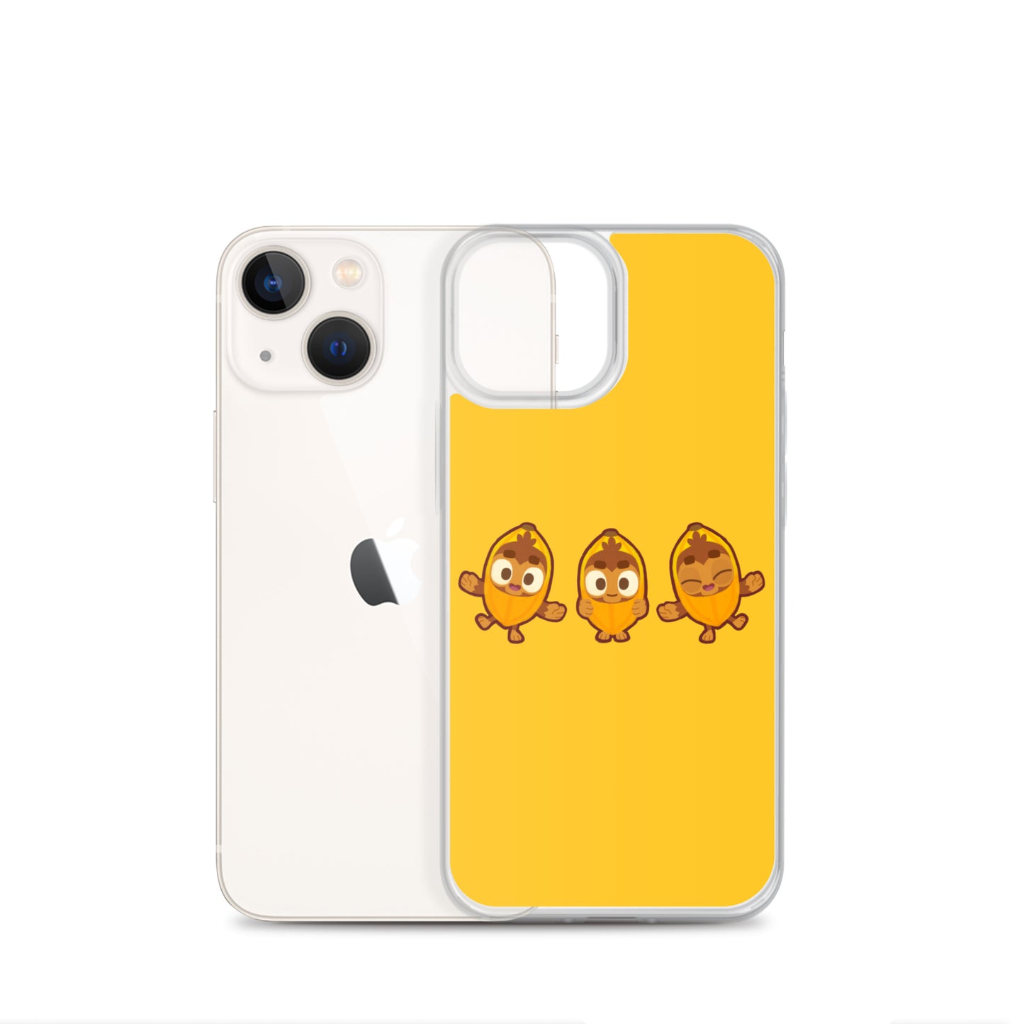 Banana Monkey iPhone Case