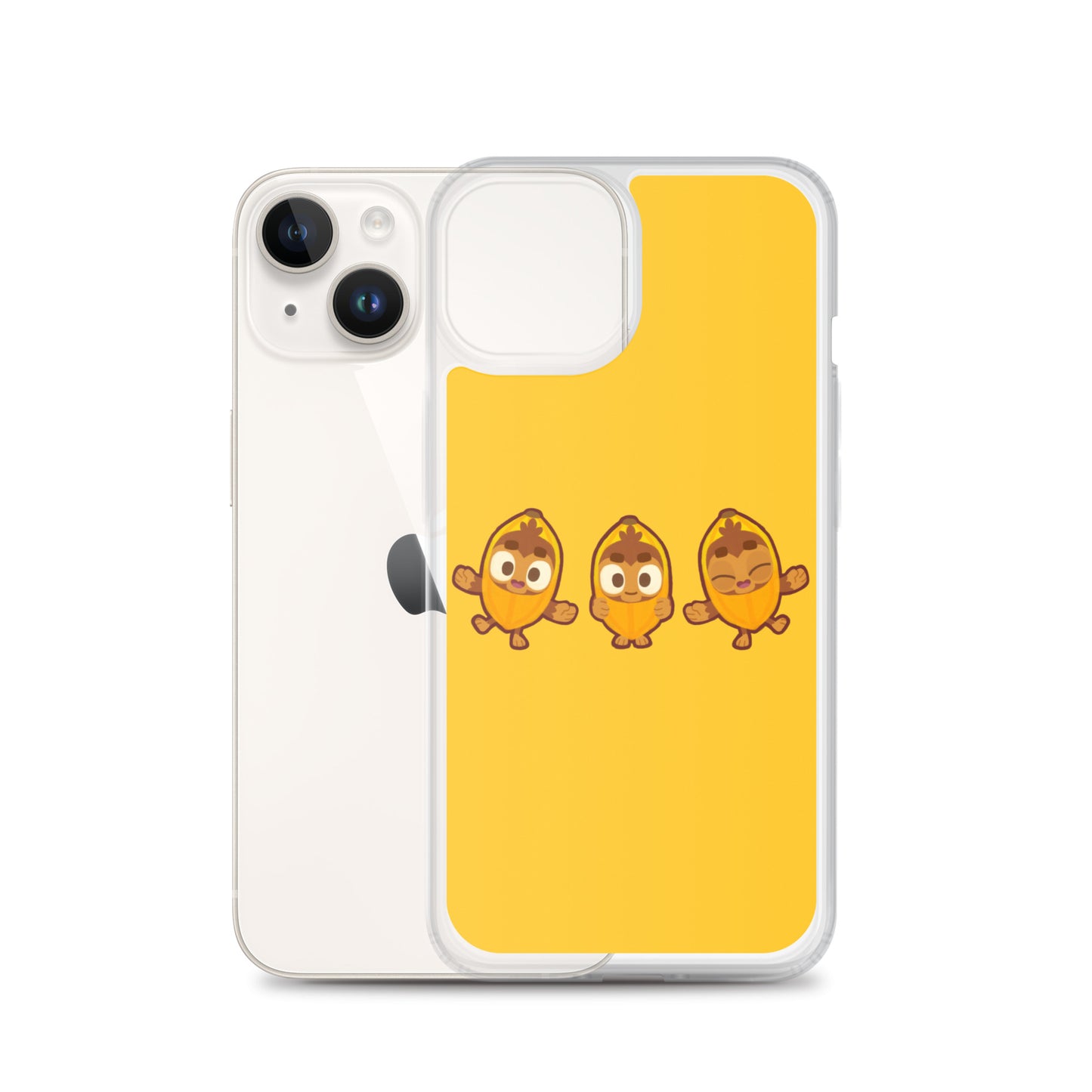 Banana Monkey iPhone Case