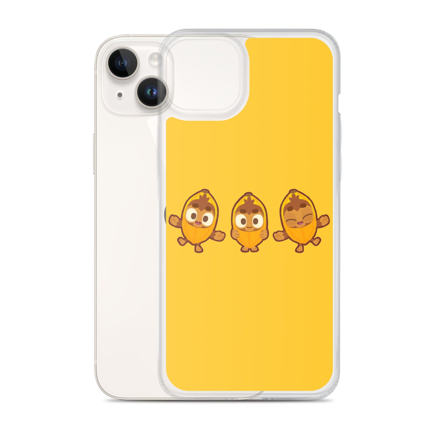 Banana Monkey iPhone Case