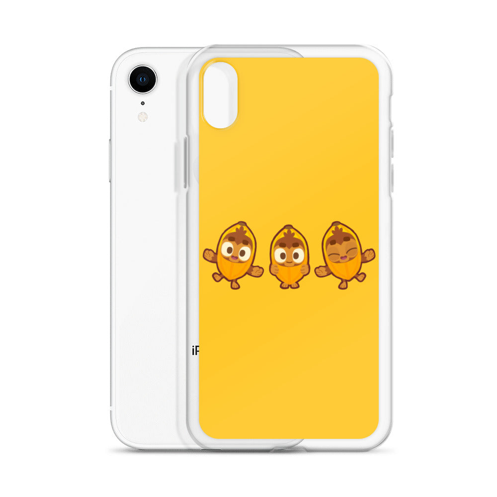 Banana Monkey iPhone Case