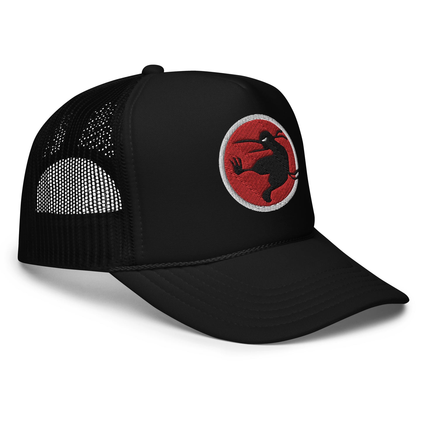 Ninja Kiwi Logo Trucker Cap