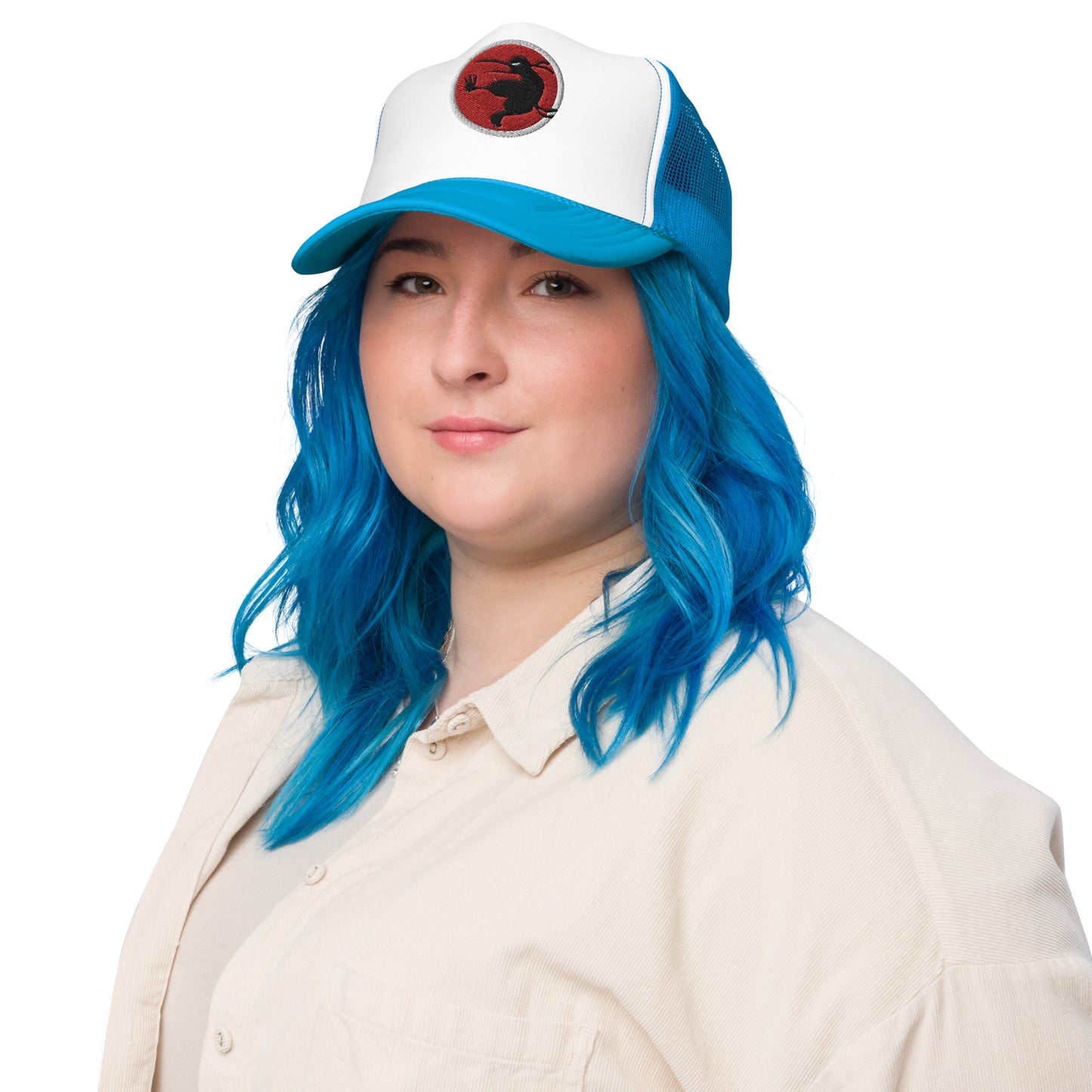 Ninja Kiwi Logo Trucker Cap