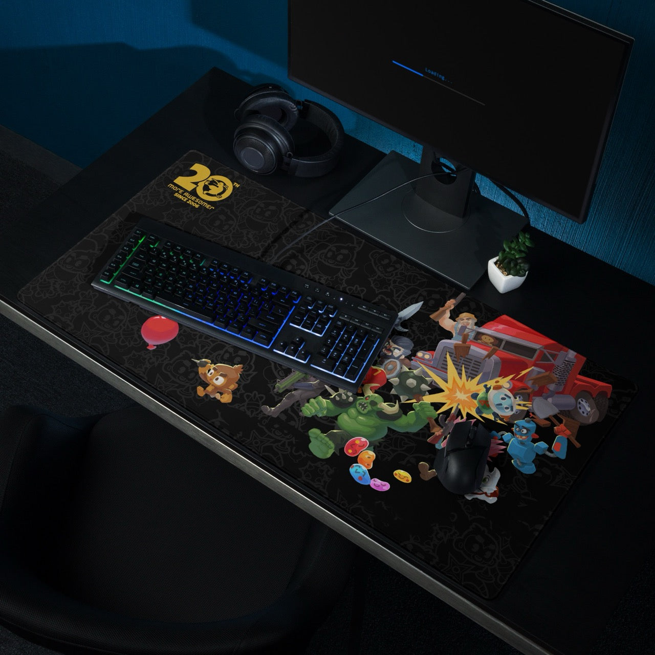 NK 20th Anniversary Gaming Desk Mat (90cm x 45cm)