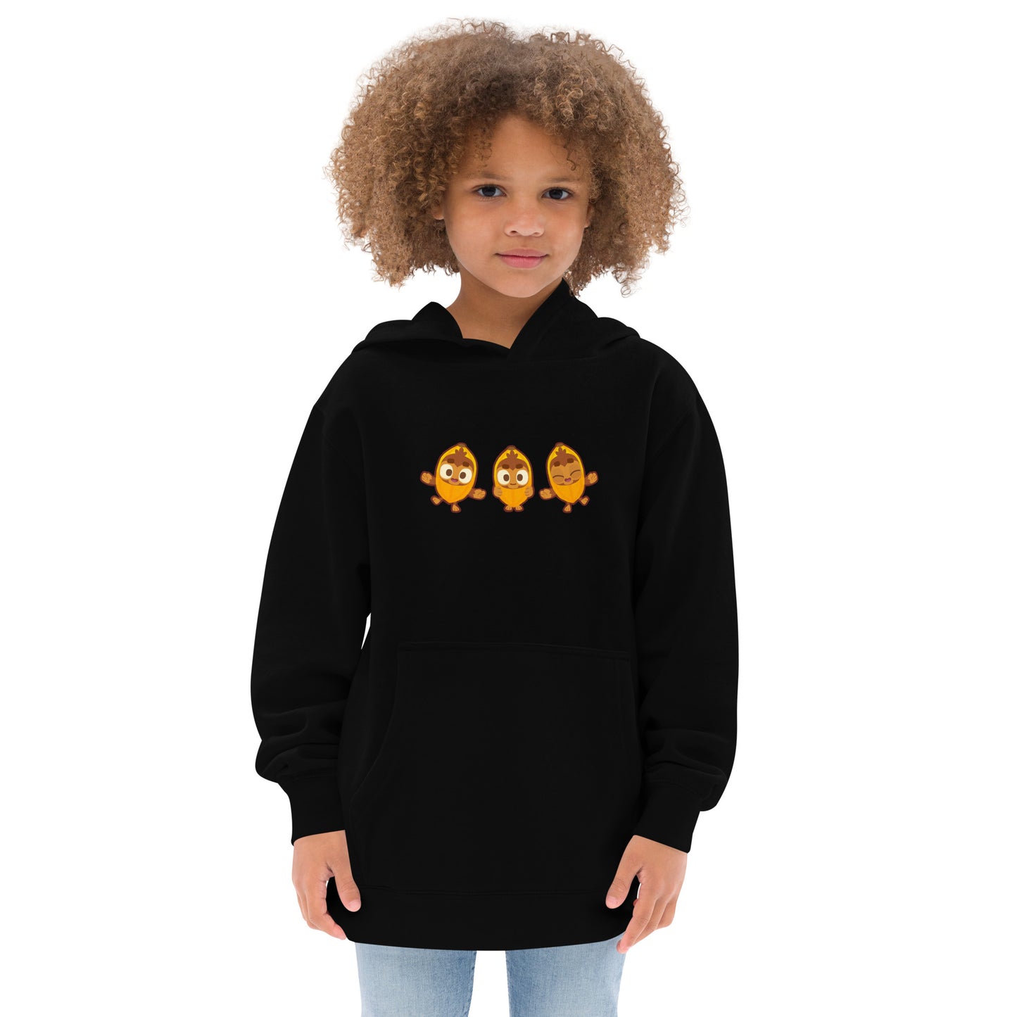 Banana Monkey Fleece Hoodie (Kids/Youth)