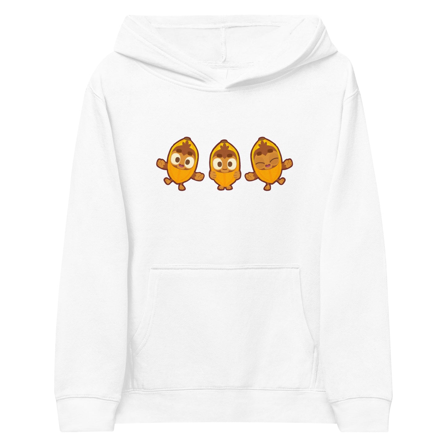 Banana Monkey Fleece Hoodie (Kids/Youth)