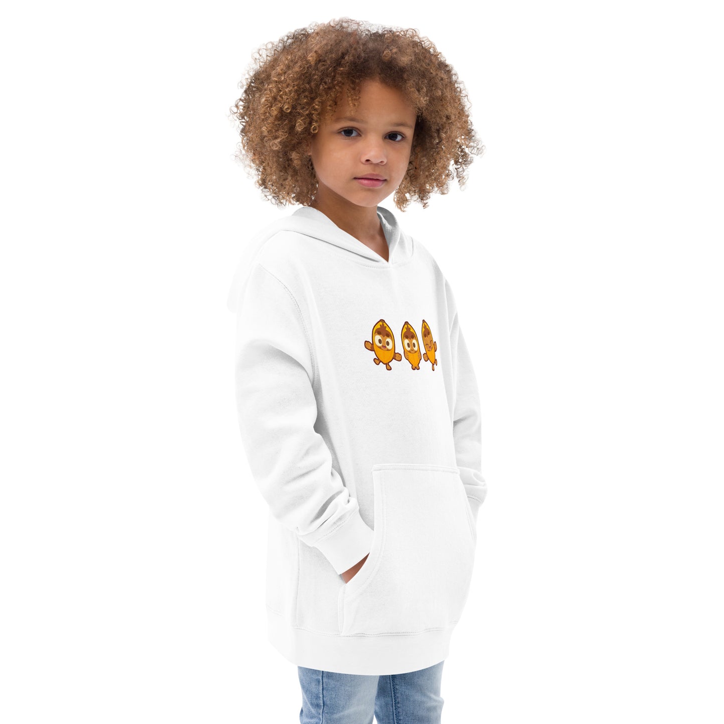 Banana Monkey Fleece Hoodie (Kids/Youth)