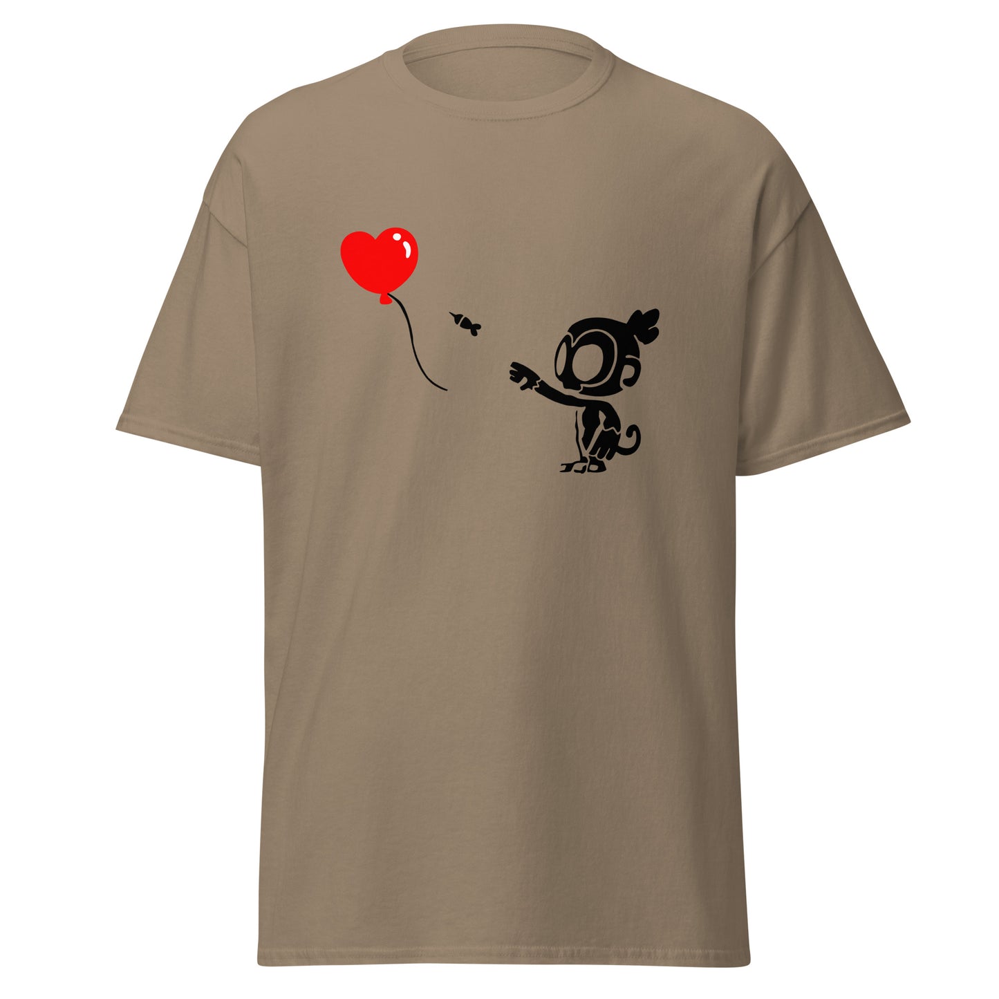 Monkey With Bloon Classic Shirt (Men's - Gildan)