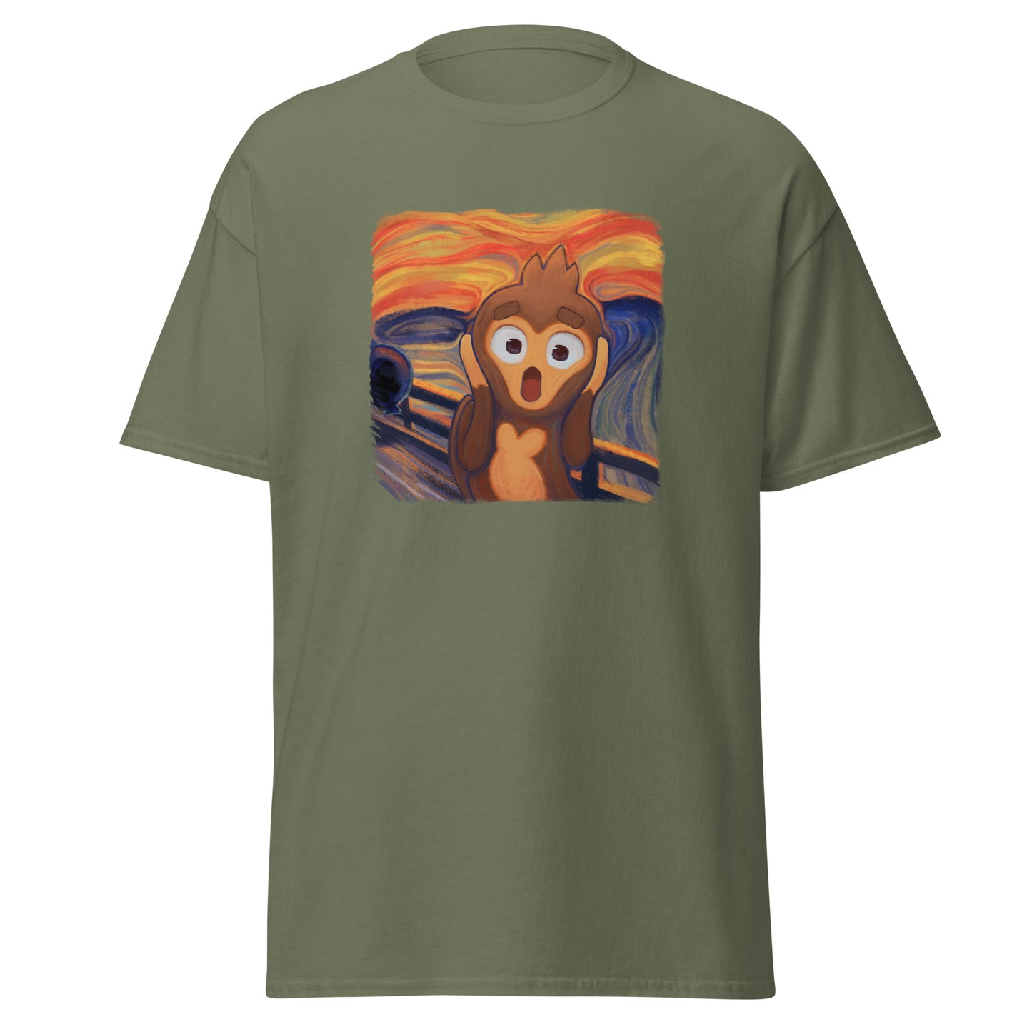 Screaming Monkey Classic Shirt (Men's - Gildan)