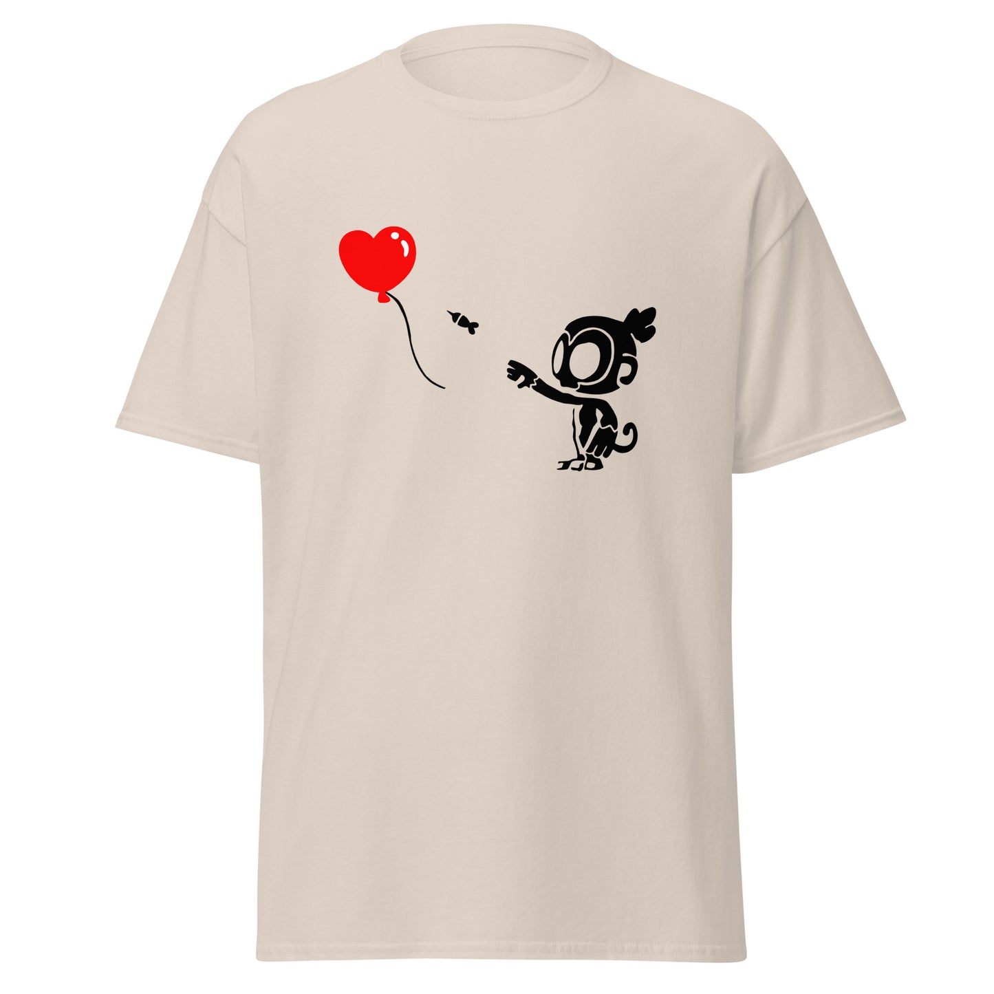 Monkey With Bloon Classic Shirt (Men's - Gildan)