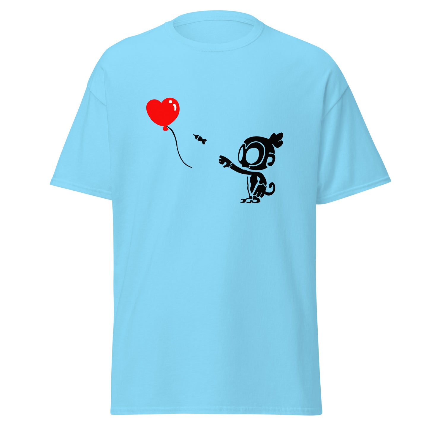 Monkey With Bloon Classic Shirt (Men's - Gildan)