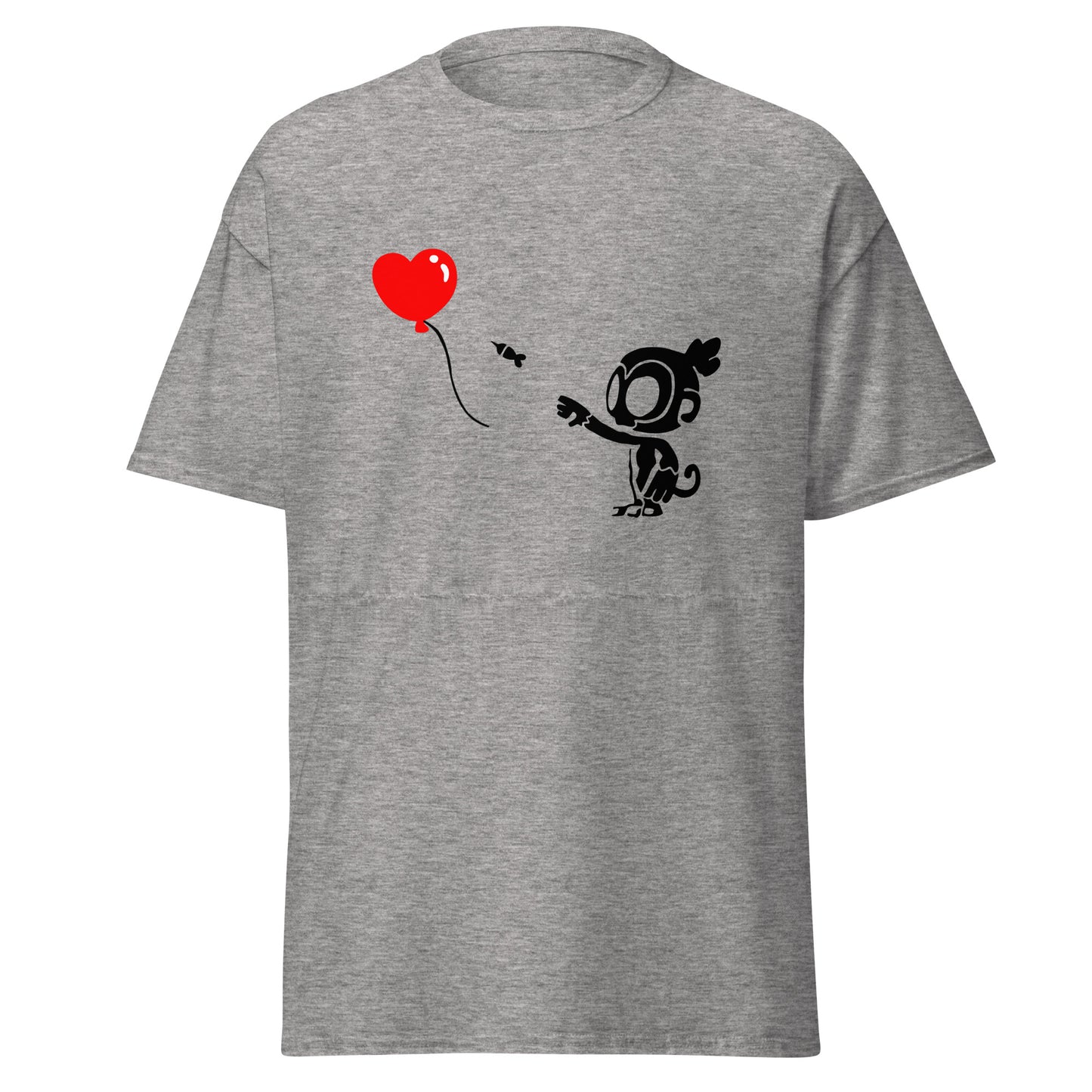 Monkey With Bloon Classic Shirt (Men's - Gildan)