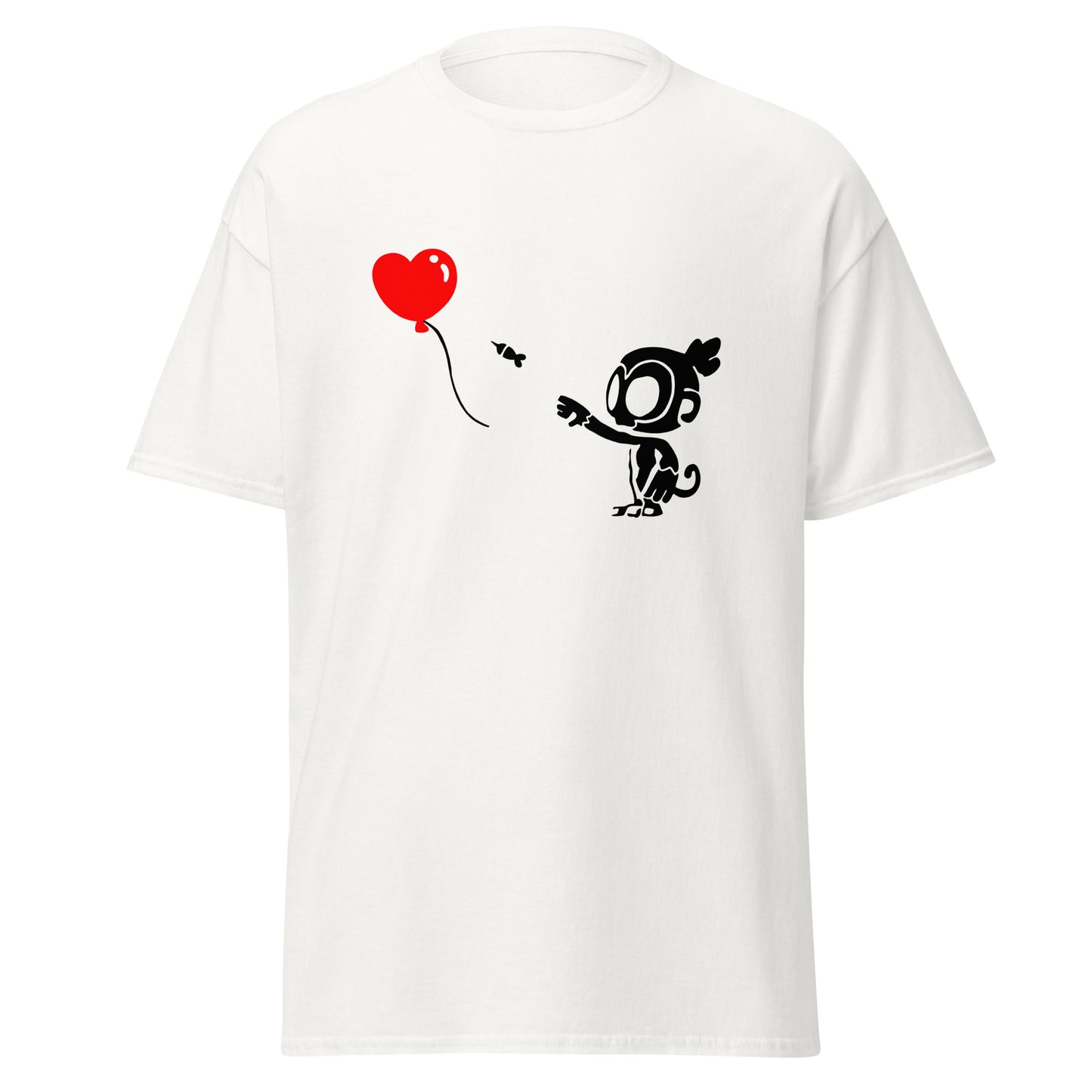 Monkey With Bloon Classic Shirt (Men's - Gildan)