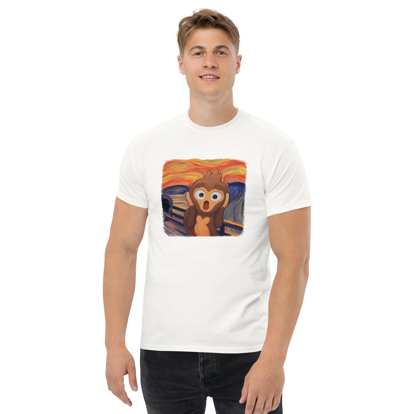 Screaming Monkey Classic Shirt (Men's - Gildan)