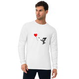 Monkey with Bloon Long Sleeve Shirt (Men's)