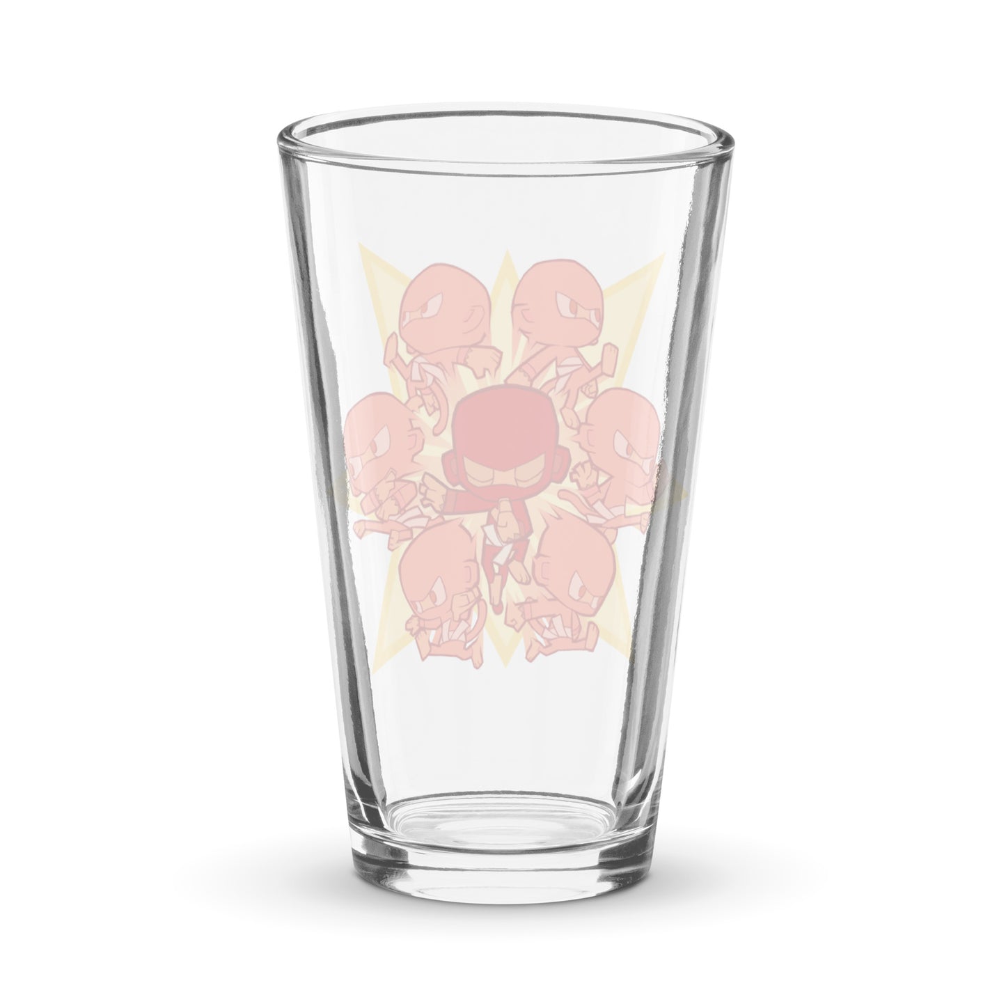 Ninja Monkey Shaker Pint Glass