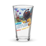 Battles 2 - Ninja Kiwi Game System - Shaker Pint Glass