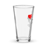 Monkey With Bloon - Shaker Pint Glass