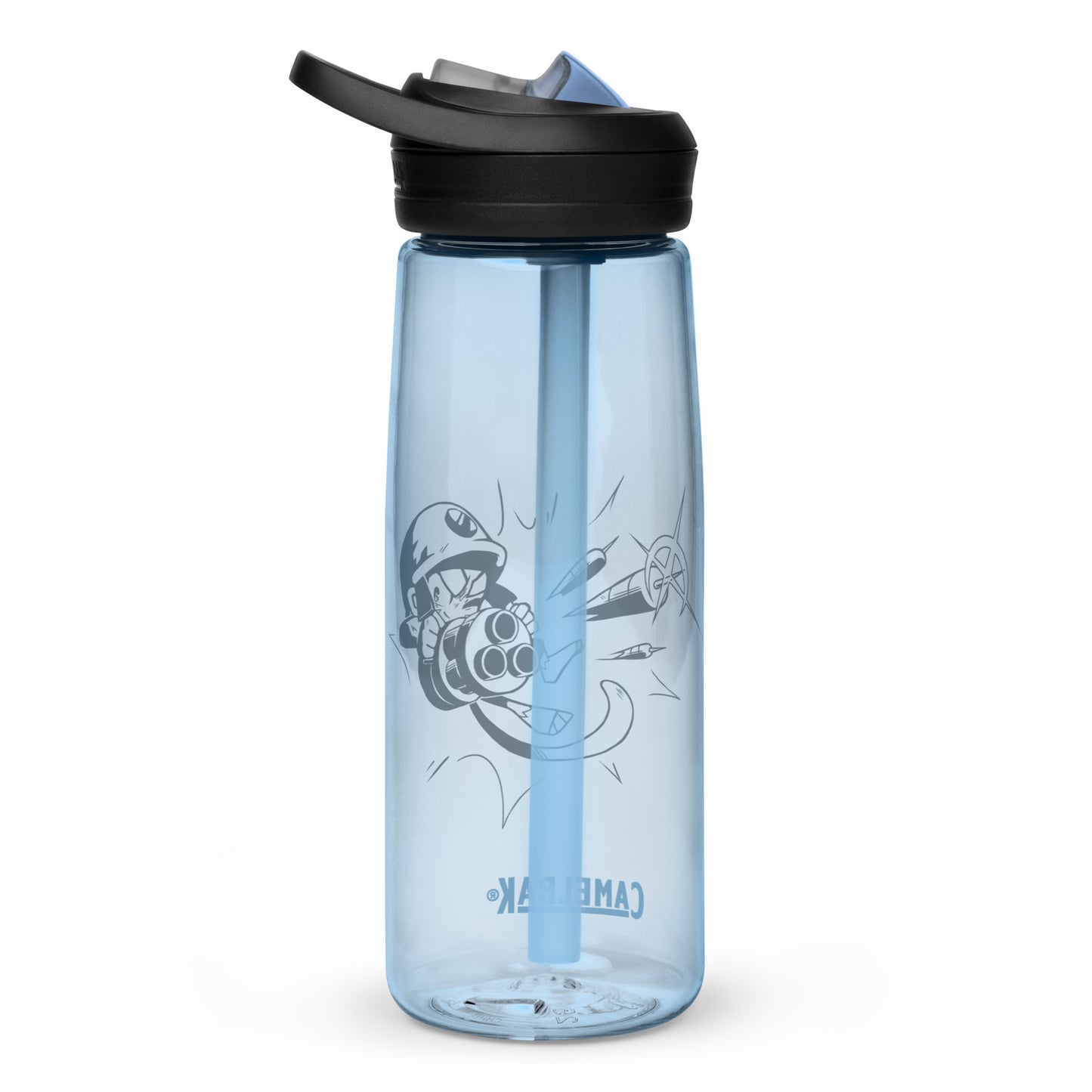 Comic Style Dartling Gunner Water Bottle | CamelBak Eddy®+