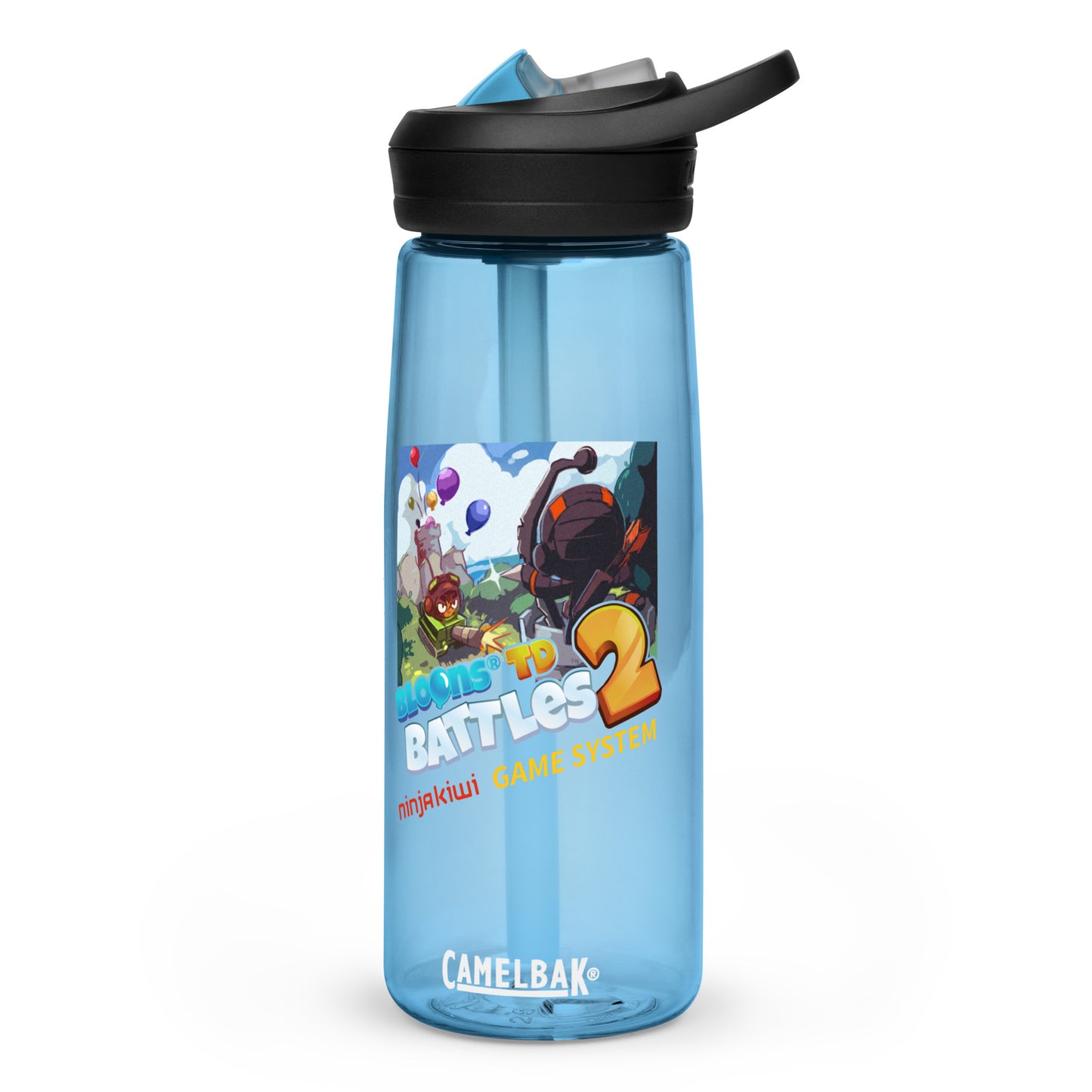 Battles 2 - Ninja Kiwi Game System Sports Water Bottle | CamelBak Eddy®+