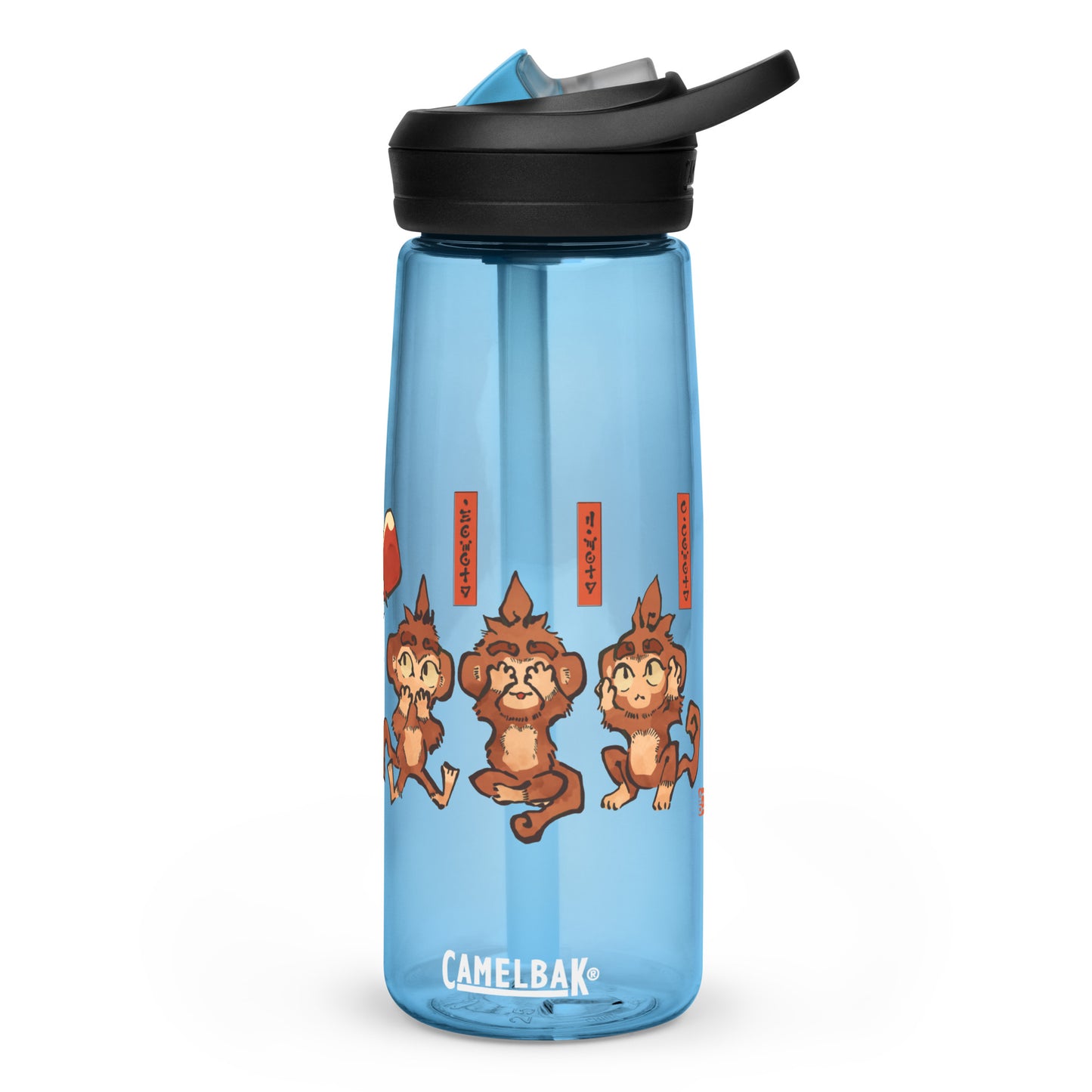 Three Wise Monkeys Sports Water Bottle | CamelBak Eddy®+