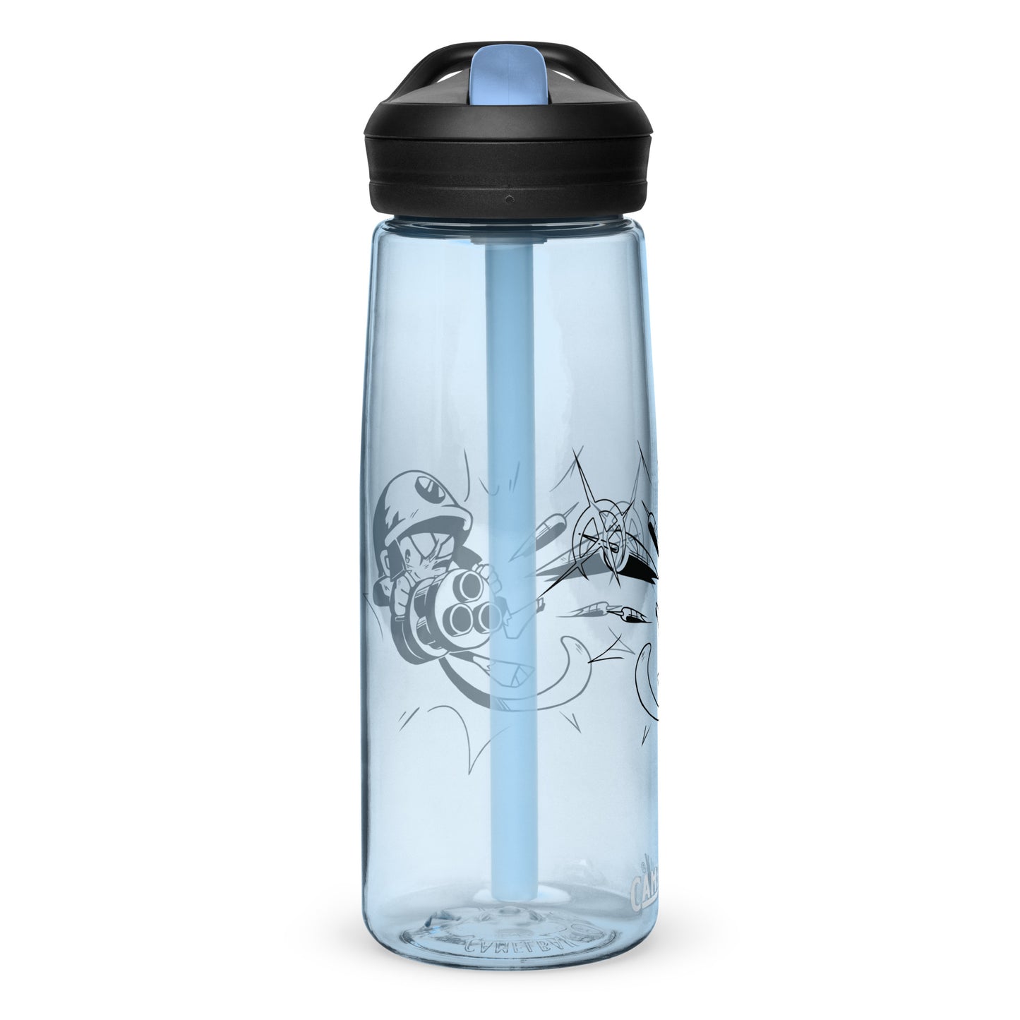 Comic Style Dartling Gunner Water Bottle | CamelBak Eddy®+